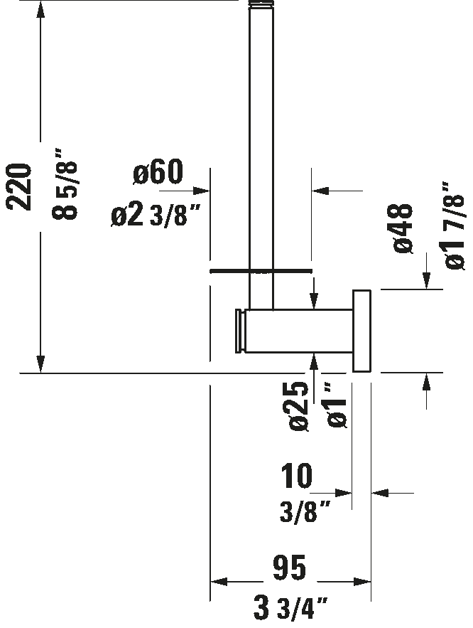 Reserve-rolhouder, 009915