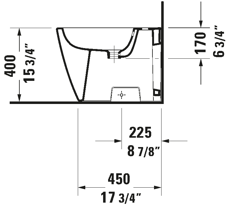 Stand Bidet, 226710