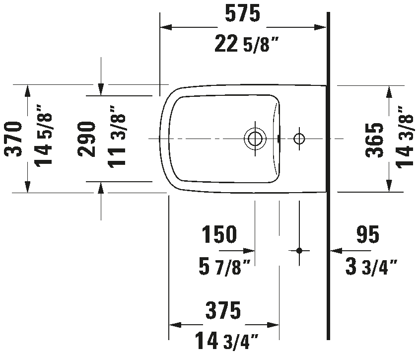 Bidé de pie, 228410