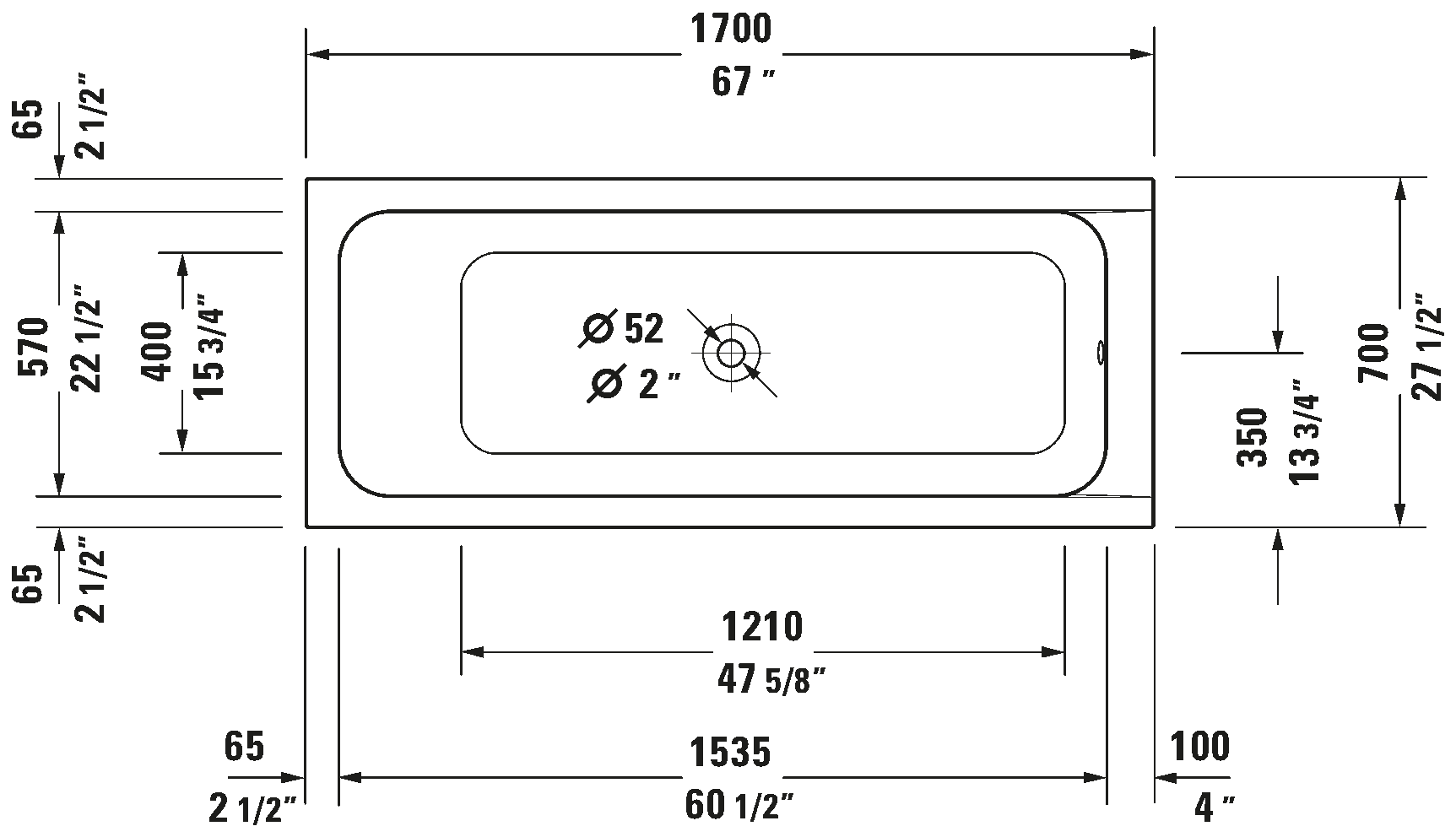 Küvet, 700097