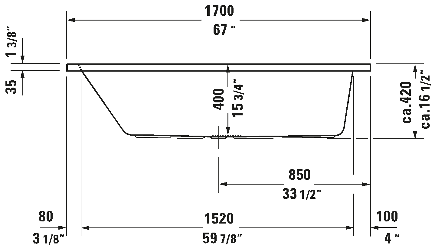 Badewanne, 700099