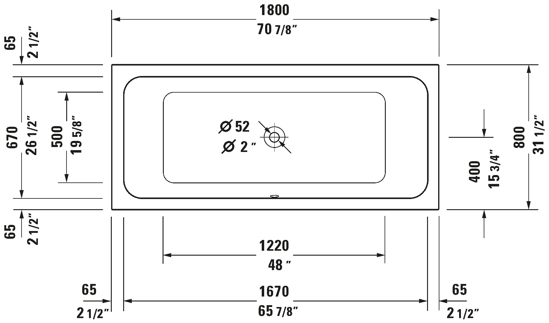 Küvet, 700101