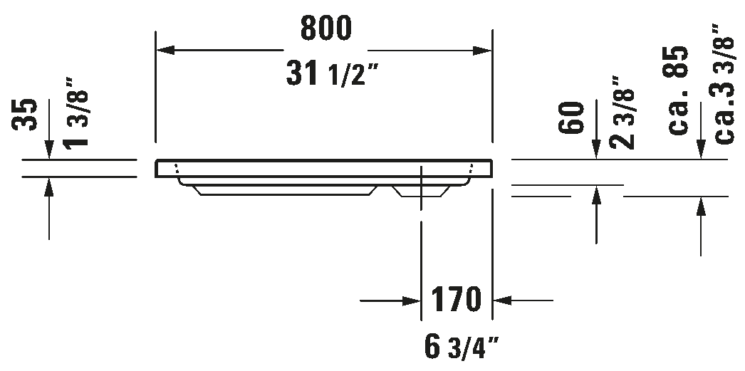 Shower tray, 720101