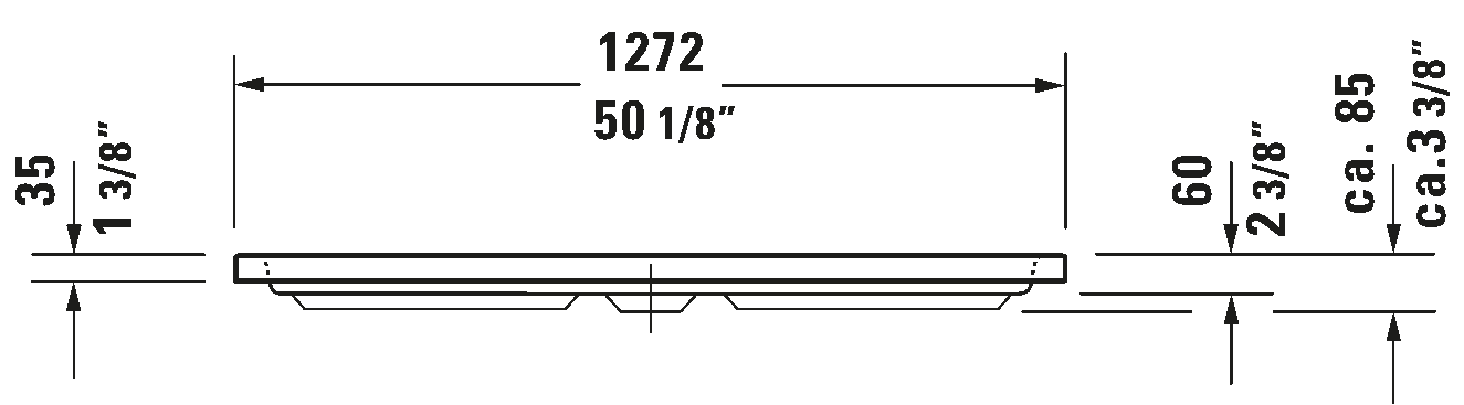 Shower tray, 720108