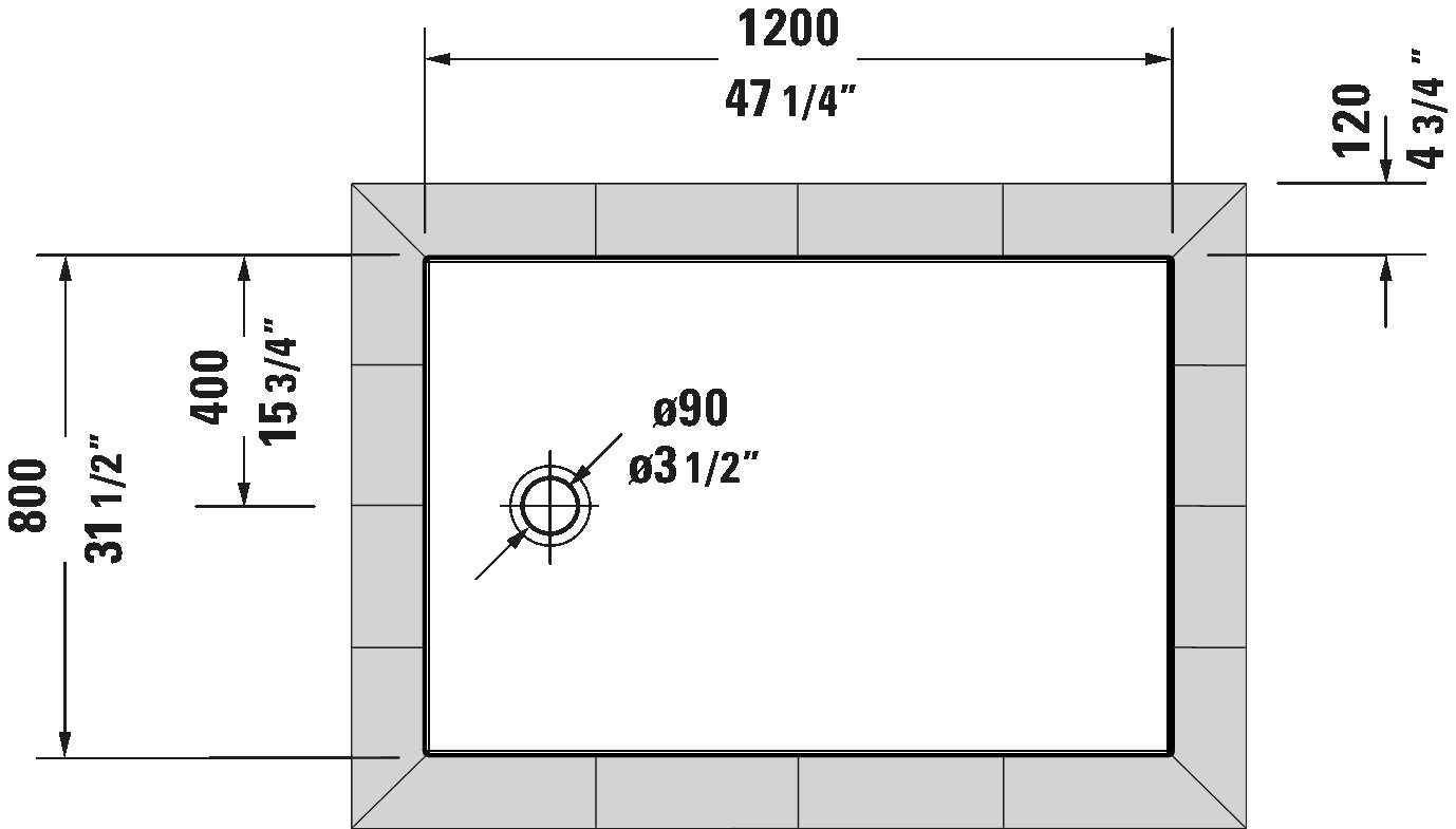 Duschwanne, 720197