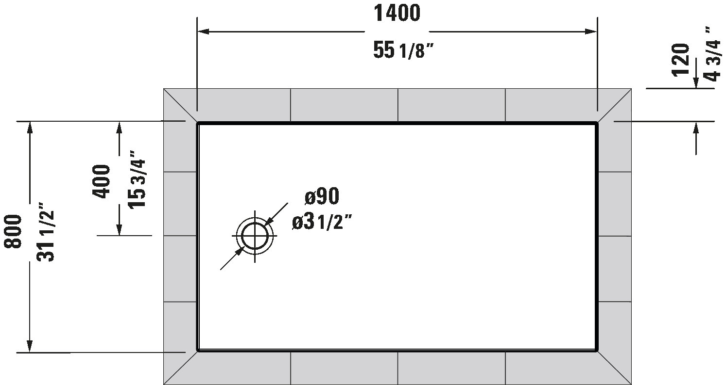 Duschwanne, 720201