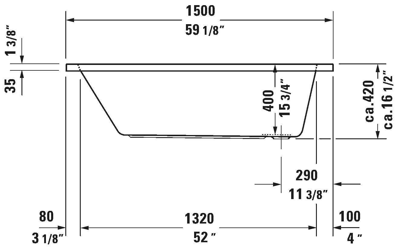 Wanna z hydromasażem, 760095