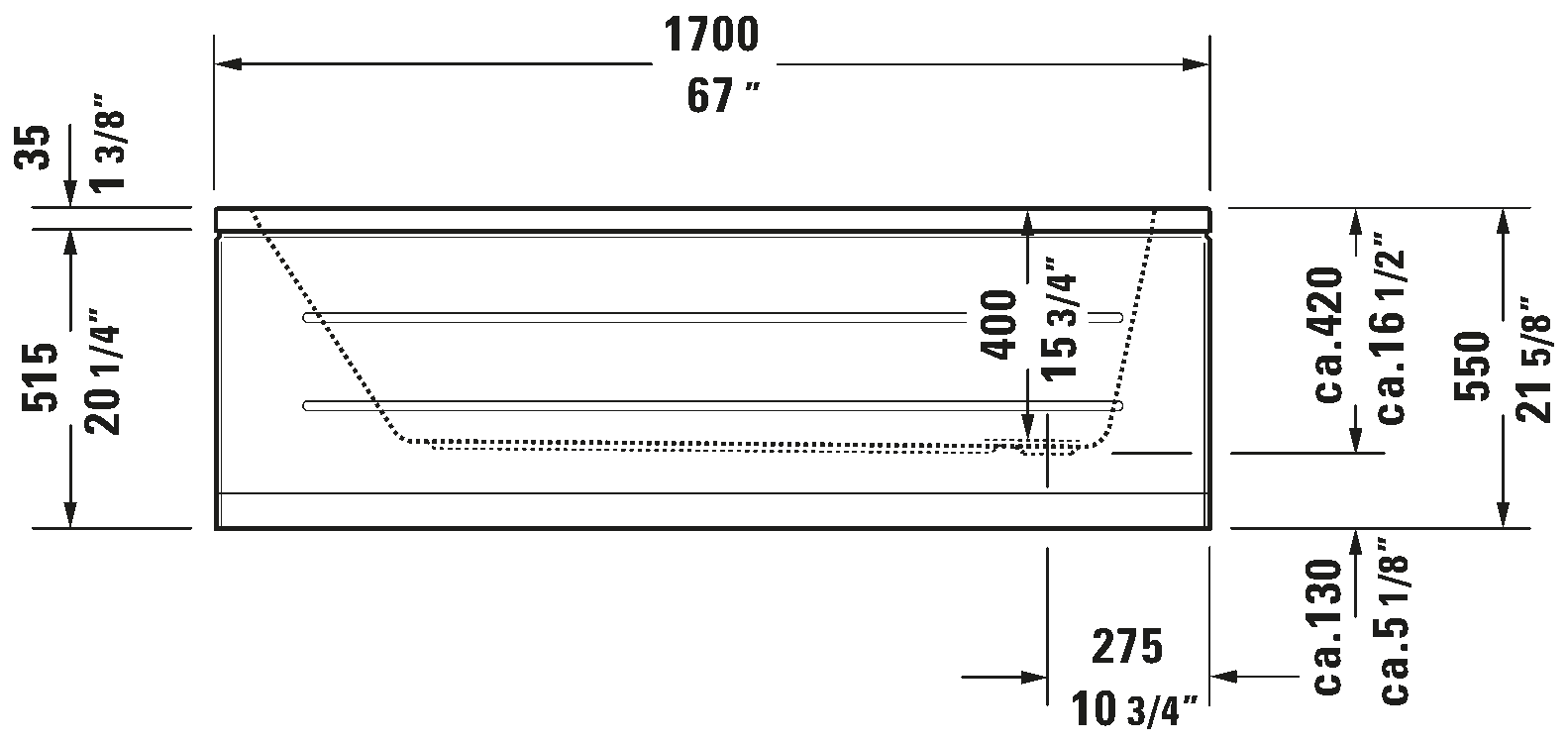 Wanna z hydromasażem, 760098