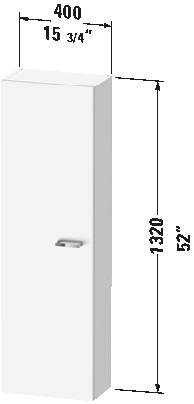 Semi-tall cabinet, XB1143 L/R