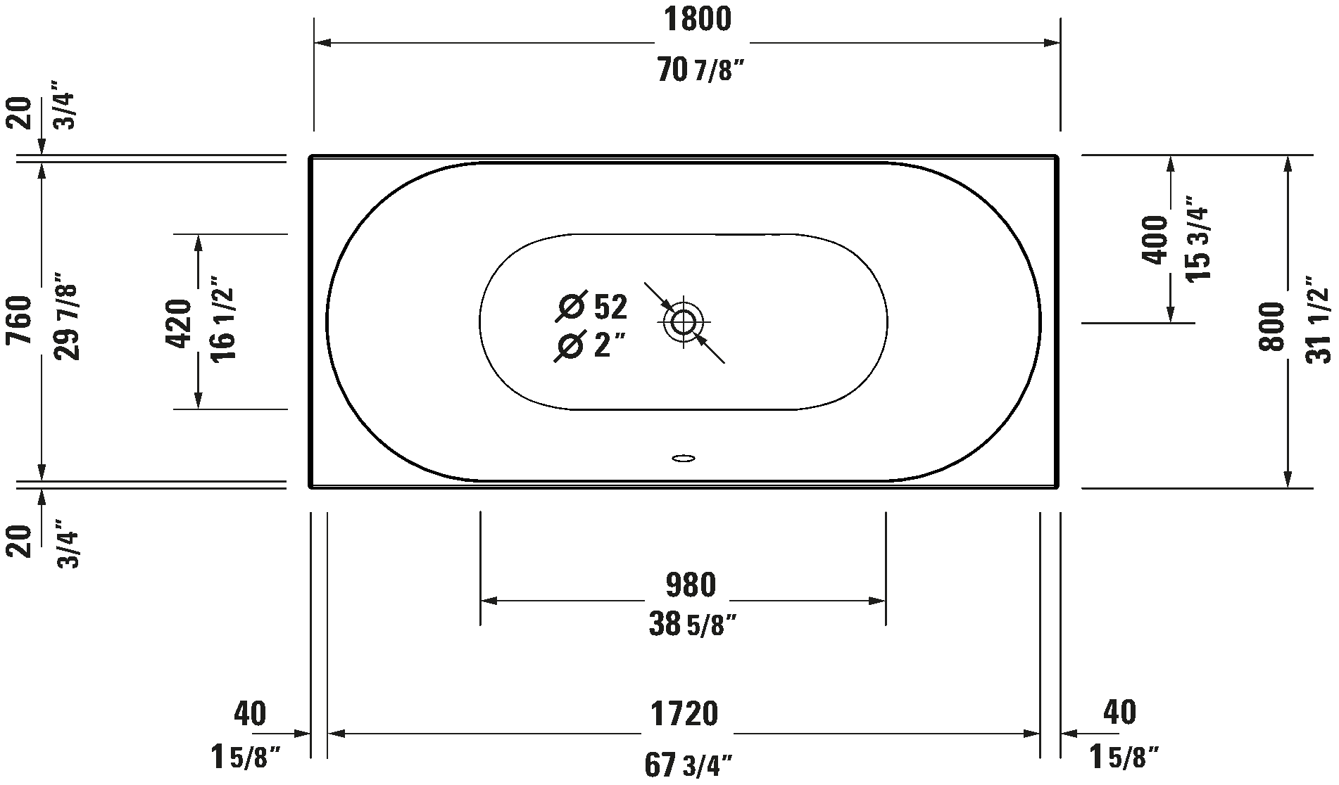 Masajlı küvetler, 760476