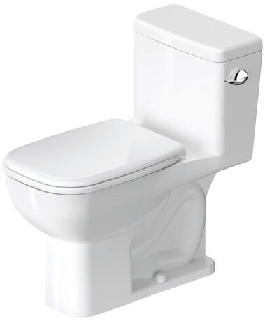 Inodoro de una pieza, 0113010082 Blanco Brillante, Single Flush, Posición del accionamiento de la cisterna: derecha