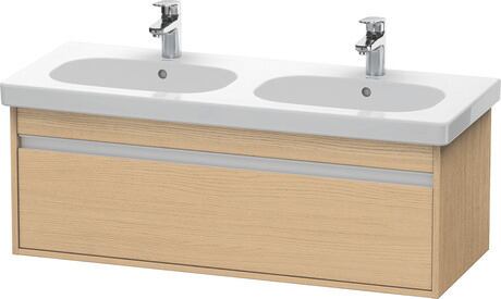 挂壁式浴柜, KT666903030 天然橡木 哑光, 饰面