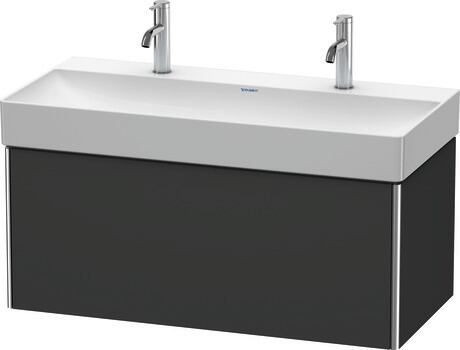 ארון אמבטיה תלוי על הקיר, XS406308080 גרפיט מאט מאוד, עיצוב