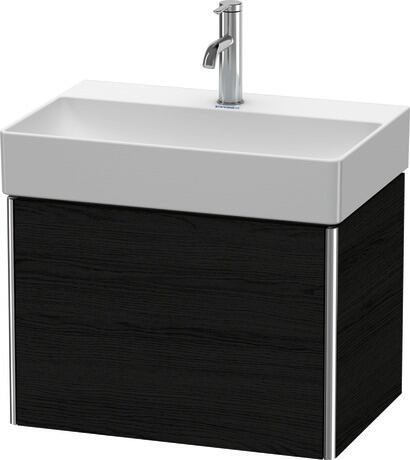 ארון אמבטיה תלוי על הקיר, XS406701616 אלון שחור מאט, עיצוב