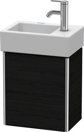ארון אמבטיה תלוי על הקיר, XS4099L1616 אלון שחור מאט, עיצוב