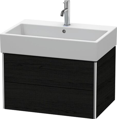 ארון אמבטיה תלוי על הקיר, XS419401616 אלון שחור מאט, עיצוב