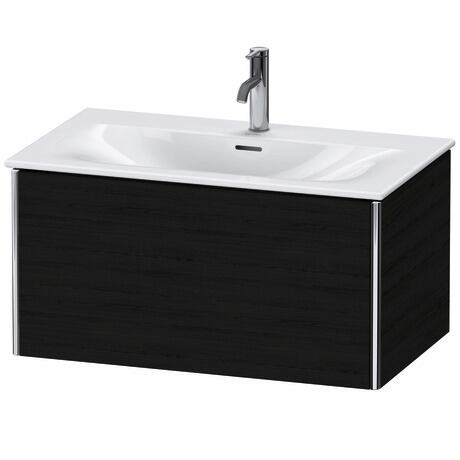 ארון אמבטיה תלוי על הקיר, XS422401616 אלון שחור מאט, עיצוב