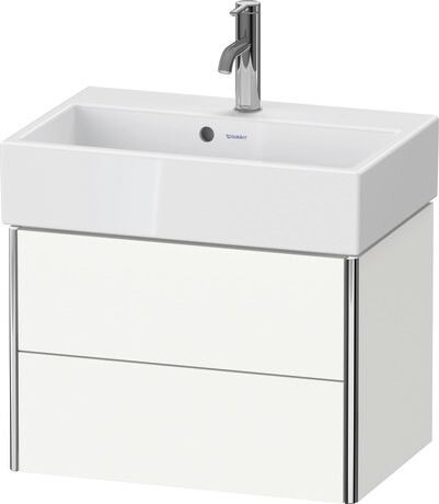 Meuble sous lavabo suspendu, XS430703636 Blanc satiné, Laqué, Système d'aménagement intérieur En option