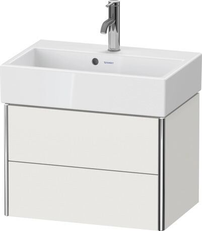 Meuble sous lavabo suspendu, XS430703939 Blanc Nordic satiné, Laqué, Système d'aménagement intérieur En option