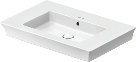 Washbasin, 2363750060 White High Gloss, Number of washing areas: 1 Middle