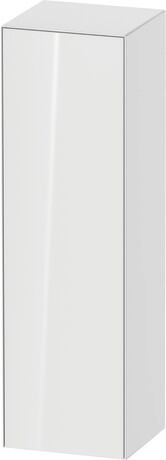 Linen Cabinet, WT1332L8585 Hinge position: Left, White High Gloss, Lacquer