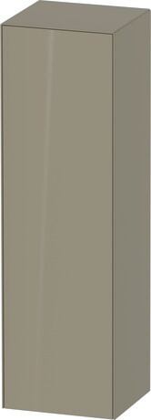 Linen Cabinet, WT1332LH2H2 Hinge position: Left, Stone Gray High Gloss, Lacquer