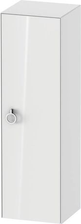 Linen Cabinet, WT1333R8585 Hinge position: Right, White High Gloss, Lacquer