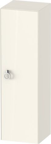 Semi-tall cabinet, WT1333RH4H4 Hinge position: Right, Nordic white High Gloss, Lacquer