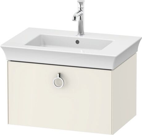 Vanity unit wall-mounted, WT42510H4H4 Nordic white High Gloss, Lacquer
