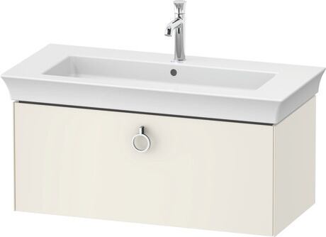 Vanity unit wall-mounted, WT42520H4H4 Nordic white High Gloss, Lacquer