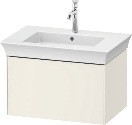 Vanity unit wall-mounted, WT42410H4H4 Nordic white High Gloss, Lacquer