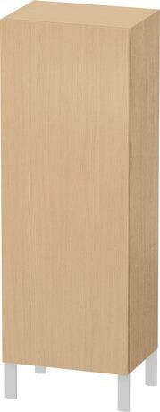 Linen Cabinet, LC1179L3030 Hinge position: Left, Natural oak Matte, Decor