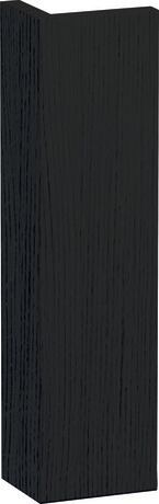 Uitvullijst, LC589901616 Eiken zwart Mat, 3-laagsspaanplaat met hoge dichtheid