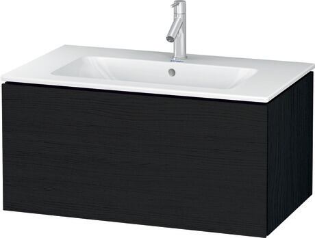挂壁式浴柜, LC614101616 黑色橡木 哑光, 饰面