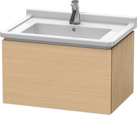 挂壁式浴柜, LC616403030 天然橡木 哑光, 饰面