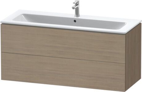 ארון אמבטיה תלוי על הקיר, LC624303535 אלון בגוון אדמה מאט, עיצוב
