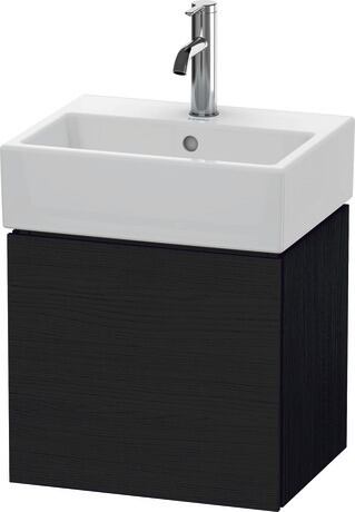 Meuble sous lavabo suspendu, LC6245L1616 Chêne noir mat, Décor