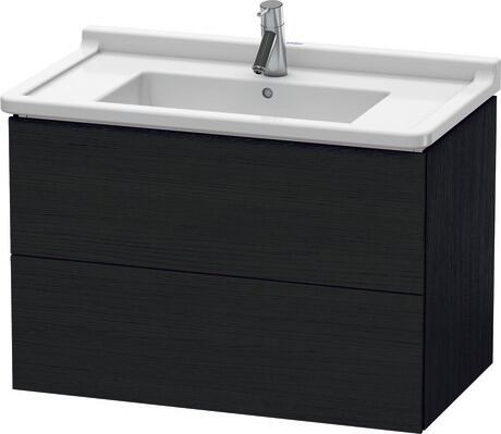 ארון אמבטיה תלוי על הקיר, LC626501616 אלון שחור מאט, עיצוב