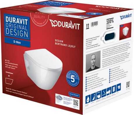 Toilet set wall-mounted Compact, 458709