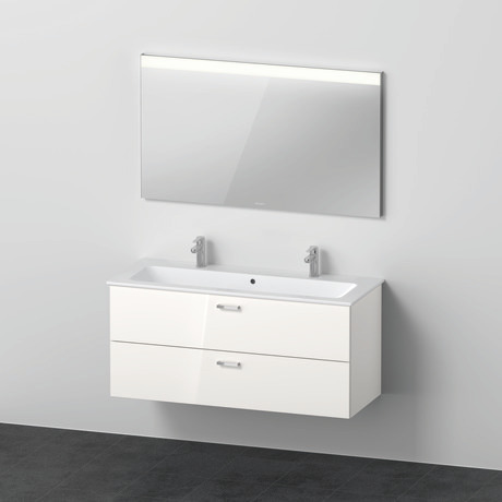 Möbelwaschtisch mit Waschtischunterbau und Spiegel, XB0066