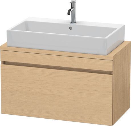 ארון אמבטיה תלוי על הקיר, DS530303030 עץ אלון טבעי מאט, עיצוב