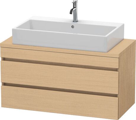 ארון אמבטיה תלוי על הקיר, DS530903030 עץ אלון טבעי מאט, עיצוב