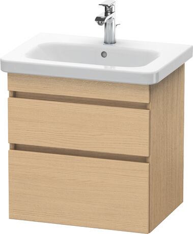 挂壁式浴柜, DS648003030 天然橡木 哑光, 饰面
