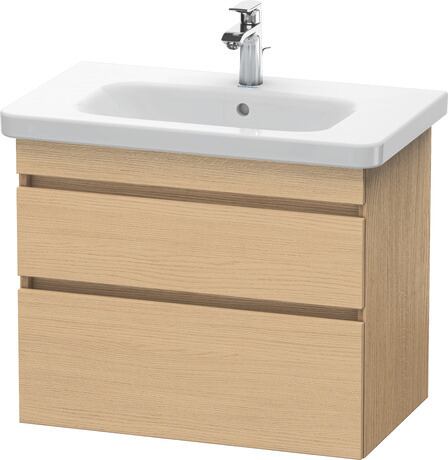 ארון אמבטיה תלוי על הקיר, DS648103030 עץ אלון טבעי מאט, עיצוב