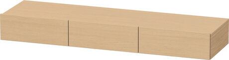 Shelf with drawer, DS827203030 Natural oak Matt, Decor
