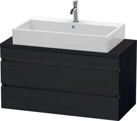 ארון אמבטיה תלוי על הקיר, DS530901616 אלון שחור מאט, עיצוב