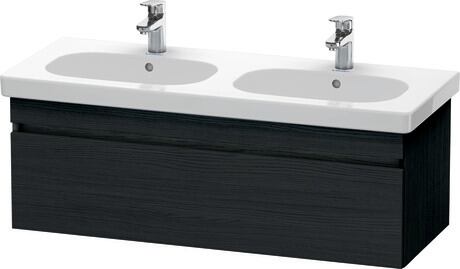ארון אמבטיה תלוי על הקיר, DS638601616 אלון שחור מאט, עיצוב