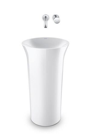 Pedestal Sink, 2702500070 White High Gloss