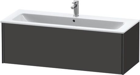 ארון אמבטיה תלוי על הקיר, XV40280B280 גרפיט מאט מאוד, עיצוב, פרופיל: שחור