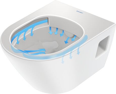Wall-mounted toilet Compact, 2587090000 White High Gloss